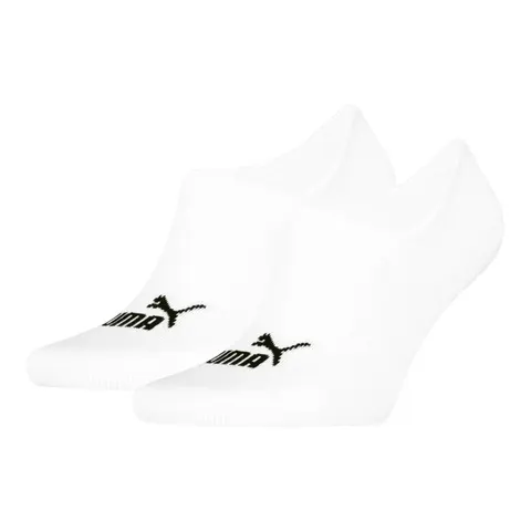 PUMA SKARPETY SKARPETKI STOPKI HIGH CUT FOOTIES 2P BIAŁE 938990 01 - Rozmiar: 39-42