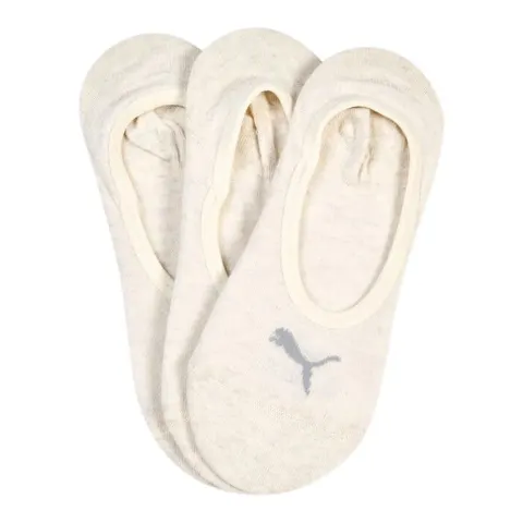 PUMA SKARPETY SKARPETKI STOPKI PUMA UNISEX FOOTIE 3P BEŻOWE 906930 30 - Rozmiar: 43-46