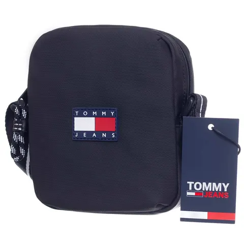 TOMMY HILFIGER TORBA LISTONOSZKA TJM FUNCTION REPORTER CZARNA AM0AM10706 BDS