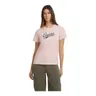 GUESS KOSZULKA DAMSKA T-SHIRT GJ SS CN REG SCRIPT RÓŻOWA W4YI13J1314 G6R4 - Rozmiar: M