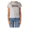 GUESS KOSZULKA DAMSKA T-SHIRT ACTIVE TEE ECRU V5GI02K9RM1 G1O6 - Rozmiar: S