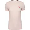 GUESS KOSZULKA DAMSKA T-SHIRT SS CN MINI TRIANGLE POMARAŃCZOWA W2YI44J1314 G67C - Rozmiar: S