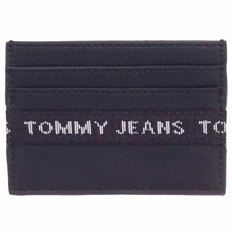 TOMMY HILFIGER CARDHOLDER MĘSKI TJM ESSENTIAL LEATHER CC HOLDER CZARNY AM0AM11219 BDS