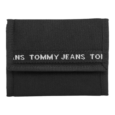 TOMMY HILFIGER PORTFEL MĘSKI TJM ESSENTIAL NYLON TRIFOLD CZARNY AM0AM11720 BDS