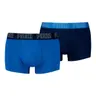 PUMA BOKSERKI MĘSKIE MAJTKI BOXER 2P GRANATOWE/NIEBIESKIE 938321 04 - Rozmiar: L