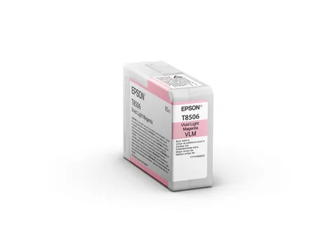 Tusz EPSON T8506 VLM - jasny purpurowy (80 ml)
