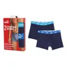 PUMA BOKSERKI MĘSKIE MAJTKI PUMA ELEMENTS MEN BASIC BOXERS 2P GRANATOWE 938753 06 - Rozmiar: M