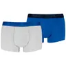 PUMA BOKSERKI MĘSKIE MAJTKI BOXER 2P SZARE/NIEBIESKIE 938321 17 - Rozmiar: XL