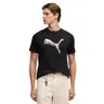 PUMA KOSZULKA MĘSKA T-SHIRT GRAPHIC CAT LOGO TEE CZARNA 691774 01 - Rozmiar: M