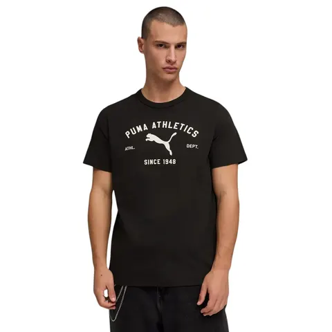 PUMA KOSZULKA MĘSKA T-SHIRT PUMA CLASS GRAPHIC TEE CZARNA 692226 01 - Rozmiar: M