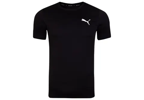 PUMA MĘSKA KOSZULKA T-SHIRT ACTIVE SMALL LOGO TEE BLACK 586725 01 - Rozmiar: L