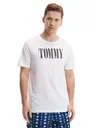 TOMMY HILFIGER KOSZULKA MĘSKA T-SHIRT CREW NECK TEE WHITE UM0UM02534 YBR - Rozmiar: L