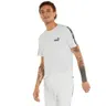 PUMA KOSZULKA MĘSKA T-SHIRT ESS TAPE TEE BIAŁA 847382 02 - Rozmiar: L