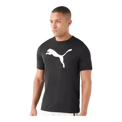 PUMA KOSZULKA MĘSKA T-SHIRT ESS POLY TEE CZARNA 682540 01 - Rozmiar: S