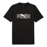 PUMA KOSZULKA MĘSKA T-SHIRT ESS LOGO LAB TEE CZARNA 684667 01 - Rozmiar: M
