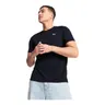 PUMA MĘSKA KOSZULKA T-SHIRT ESS SMALL LOGO POLY TEE GRANATOWA 682542 16 - Rozmiar: L