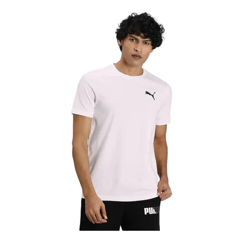 PUMA MĘSKA KOSZULKA T-SHIRT ACTIVE SOFT TEE BIAŁA 586726 02 - Rozmiar: L