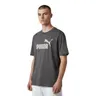PUMA KOSZULKA MĘSKA T-SHIRT ESS NO. 1 LOGO TEE SZARA 682533 34 - Rozmiar: XL