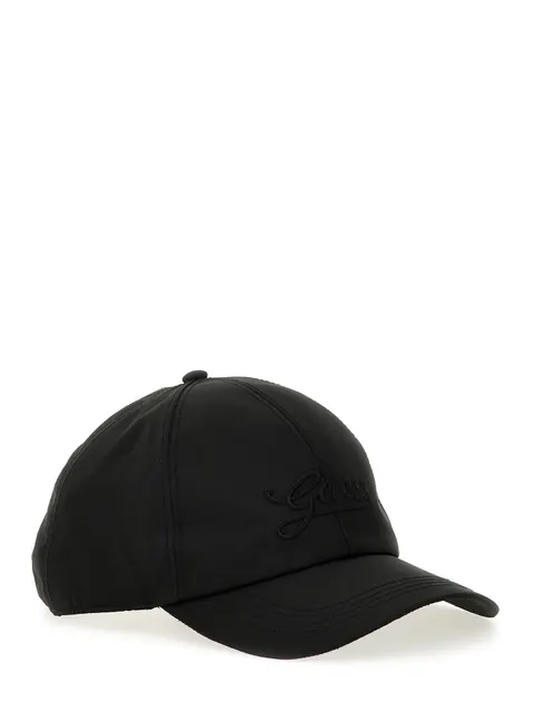 GUESS CZAPKA Z DASZKIEM BASEBALL CAP CZARNA AW5361POL01 BLA