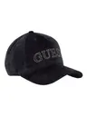 GUESS CZAPKA Z DASZKIEM VELVET CAP CZARNA V4BZ04K0232 JBLK