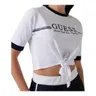 GUESS KOSZULKA DAMSKA KNOT T-SHIRT BIAŁA V5GI05I3Z14 G011 - Rozmiar: M