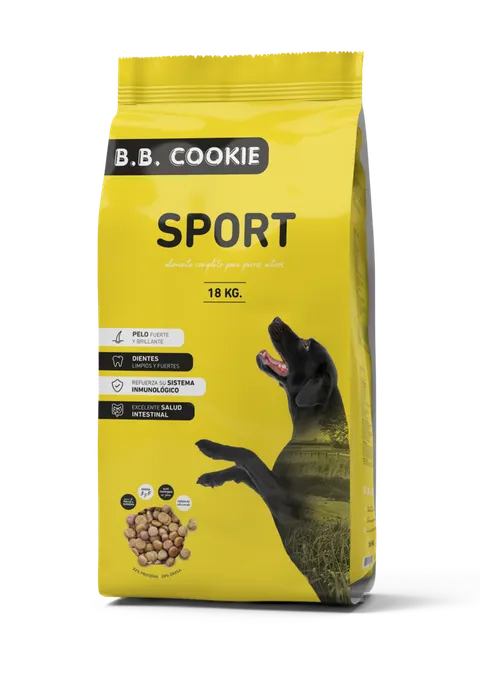 B.B. COOKIE SPORT dla psów aktywnych 18 KG