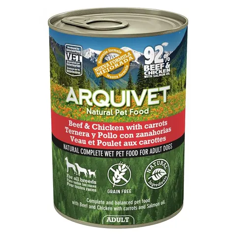 Arquivet mokra karma dla psa z wołowiną i kurczakiem 400G