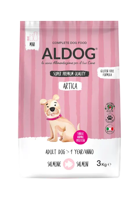 ALDOG Artica MINI karma monobiałkowa łosoś 3 KG