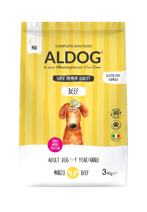 ALDOG Beef MINI karma monobiałkowa wołowina 3 kg