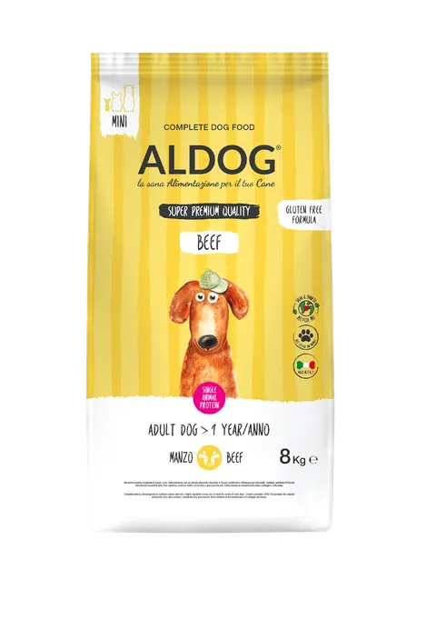 ALDOG Beef MINI karma monobiałkowa wołowina 8 kg