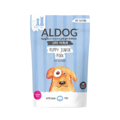 PRÓBKA ALDOG PUPPY Pork M&L 100g