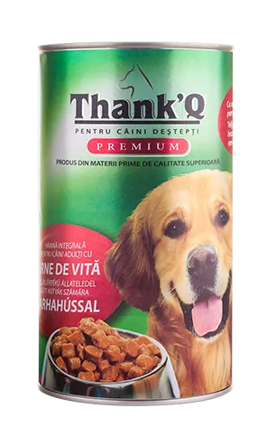 THANK'Q z wołowiną w puszce 1240g