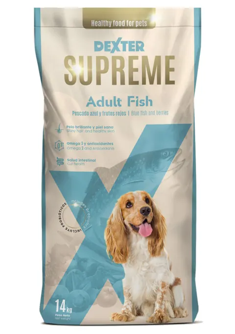 [W] DEXTER Supreme Adult ryba 14 kg