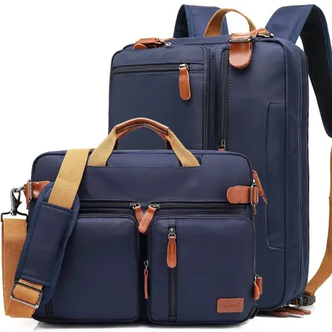 Torba/Plecak Coolbell na laptopa 17 cali (17,3") CB-5005 Kolor: granatowo-brązowy