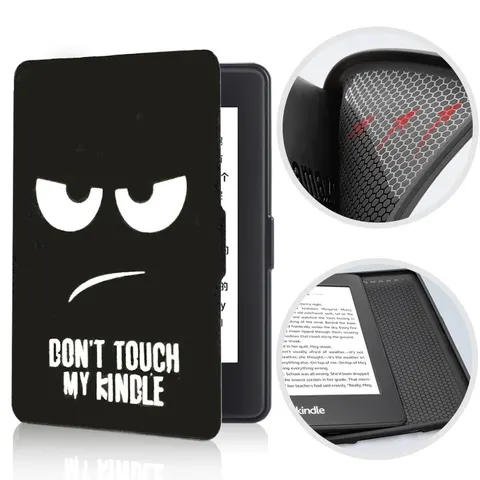Etui Kindle Paperwhite 1/2/3 silikonowy tył wzory Kolor: 07. Don't Touch