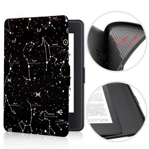 Etui Kindle Paperwhite 1/2/3 silikonowy tył wzory Kolor: 10. Constellation