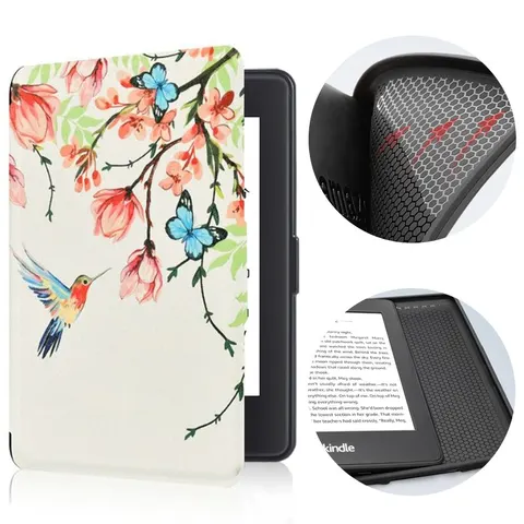 Etui Kindle Paperwhite 1/2/3 silikonowy tył wzory Kolor: 40. Hummingbird