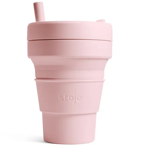 Kubek składany Stojo Biggie 470ml Kolor: Carnation / pudrowy róż