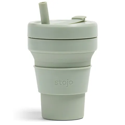 Kubek składany Stojo Biggie 470ml Kolor: Sage / Szałwia