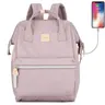 Plecak Himawari Sorrel HM1881 na laptopa 15,6" z USB Kolor: 04. pastelowy fiolet