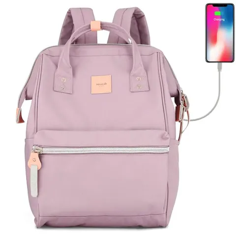 Plecak Himawari Sorrel HM1881 na laptopa 15,6" z USB Kolor: 07. wrzosowy