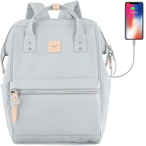 Plecak Himawari Sorrel HM1881 na laptopa 15,6" z USB Kolor: 17. jasnoniebieski