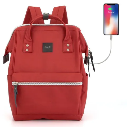 Plecak Himawari Sorrel HM1881 na laptopa 15,6" z USB Kolor: 36. czerwony