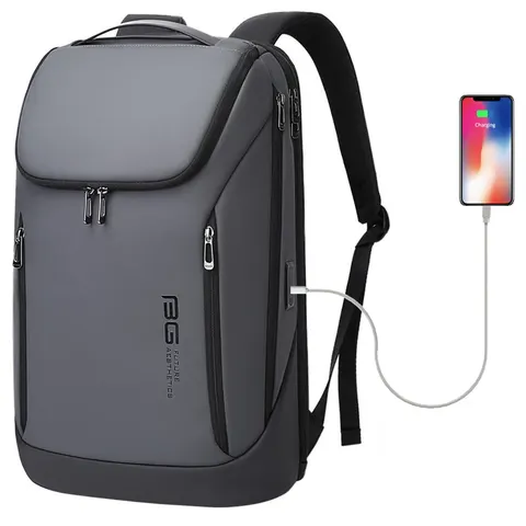 Plecak Bange BG-2517 na laptopa 15,6 - 16 cali z USB Kolor: szary