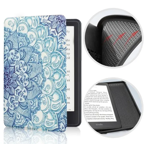 Etui Kindle Paperwhite 5 (11 generacja) silikonowy tył 6,8" wzory Kolor: 03. Mandala