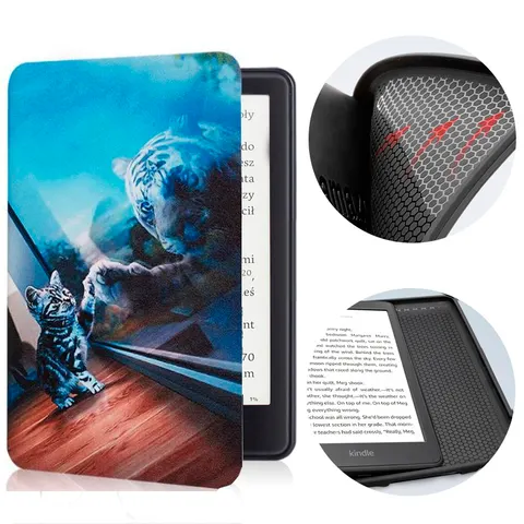 Etui Kindle Paperwhite 5 (11 generacja) silikonowy tył 6,8" wzory Kolor: 29. Mirror