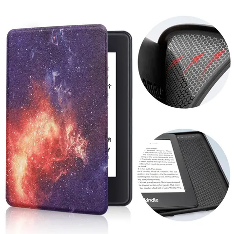Etui Kindle 11 Touch silikonowy tył wzory Kolor: 02. Burning Sky