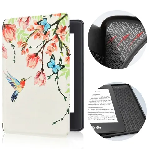 Etui Kindle 11 Touch silikonowy tył wzory Kolor: 40. Hummingbird