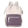 Plecak do wózka dla mam Himawari 1213 Diaper bag Kolor: 06. bladofioletowy/śliwkowy