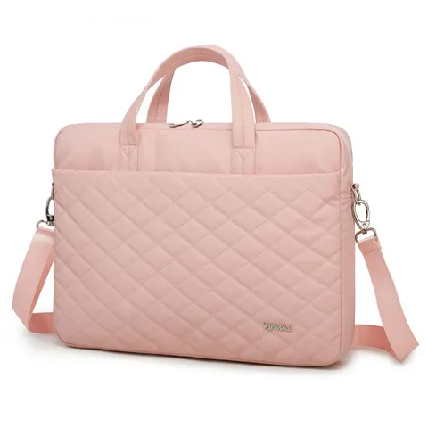 Torba Kinmac na laptopa 13,3" pikowana 0001 Kolor: jasnoróżowy
